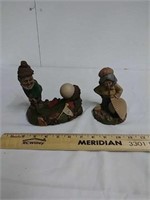 Two collectible Tom Clark figurines