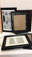 Group of large picture frames