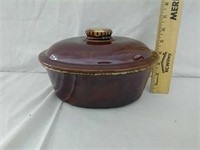 Hull oven-proof casserole dish. Approximately 10
