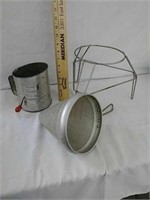vintage metal kitchen accessories
