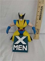 Vintage plastic X-Men collectible figurine
