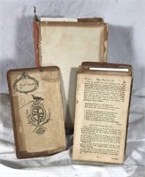 2 antique books