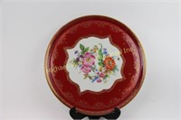 BIRKS HAND PAINTED FRENCH SERVING TRAY