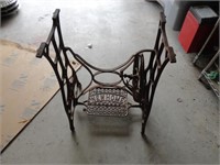 B- CAST IRON SEWING STAND
