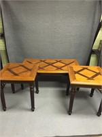 3 Piece Coffee & End Table Set