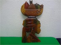 Wood Carved Jamaican Art