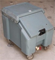 Cambro rolling under counter slant lid ice chest