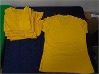 (9) Womens New Baw Athletic Wear V-Neck Shirts