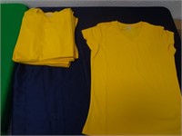 (10) Womens New Baw Athletic Wear V-Neck Shirts