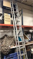 Two 14 foot Aluminum ladders