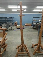 Amish made coat rack
Approx 79" tall