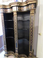 Black & Gold Bookcase