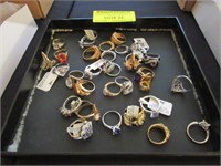 Thirty Assorted Lady's Rings