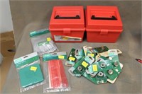 (2) MTM Multiple Reloading Die Boxes & Assorted