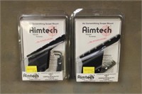 (2) Aim Tech Scope Mount Systems for Remington 870