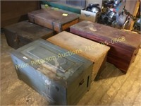 Wood trunk lot