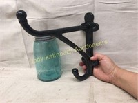 large cast iron harness hook