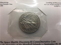 Space Shuttle Discovery coin