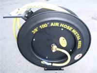 3/8" 100' Metal Air Hose Reel