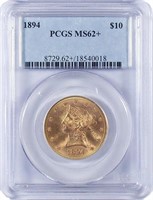 Nearly Choice 1894 $10.00 Liberty Gold.