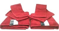 Mainstays Red Bath Towels Set