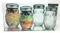 Style Setter Owl Canning Jars (Qty-6)
