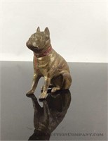 Cast Iron Dog Bank