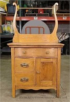 Oak washstand