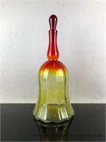 A bell shaped art glass