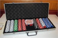 Large case of Poker Chips