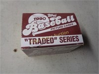 1990 Topps Baseball TRADED Cards