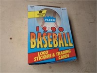 1990 Fleer Baseball Sticker & Cards