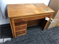 MID CENTURY "EXPAND-O-MATIC" DESK TO TABLE