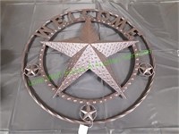 Metal Art: Welcome Diamond Plate Star
