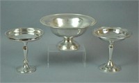 (3) WEIGHTED STERLING TABLE ARTICLES