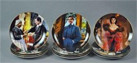 SET OF (12) GONE WITH THE WIND COLLECTOR PLATES