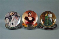 GROUP OF (11) GONE WITH THE WIND COLLECTOR PLATES