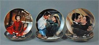 SET OF (10) GONE WITH THE WIND COLLECTOR PLATES
