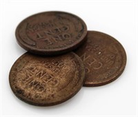 (3) 1912-P, D & S Lincoln Cent Mint Set