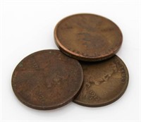 (3) 1913-P, D & S Lincoln Cent Mint Set