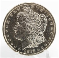 1878-S Prook Like BU Morgan Silver Dollar