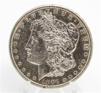 1897-S AU Morgan Silver Dollar *Key Date