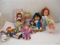 9 poupées de collection
