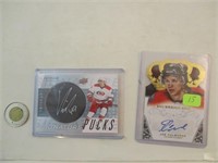 2 cartes de hockey Joel Colborne