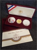 US MINT Olympic coin set that includes 1984 ten