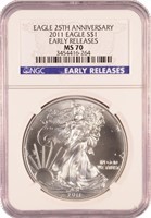 A 4th Certified Perfect 2011 Silver Eagle.