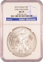 Certified Perfect 2013 Silver Eagle.