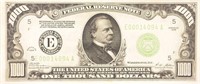 1928 $1000.00 Federal Reserve Note.