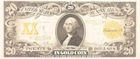1906 $20.00 Gold Certificate.