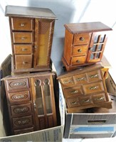 Jewelry boxes lot
